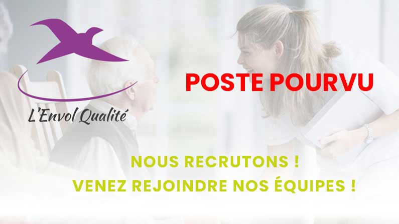 L’Envol Qualité recrute – Responsable de secteur Carpentras